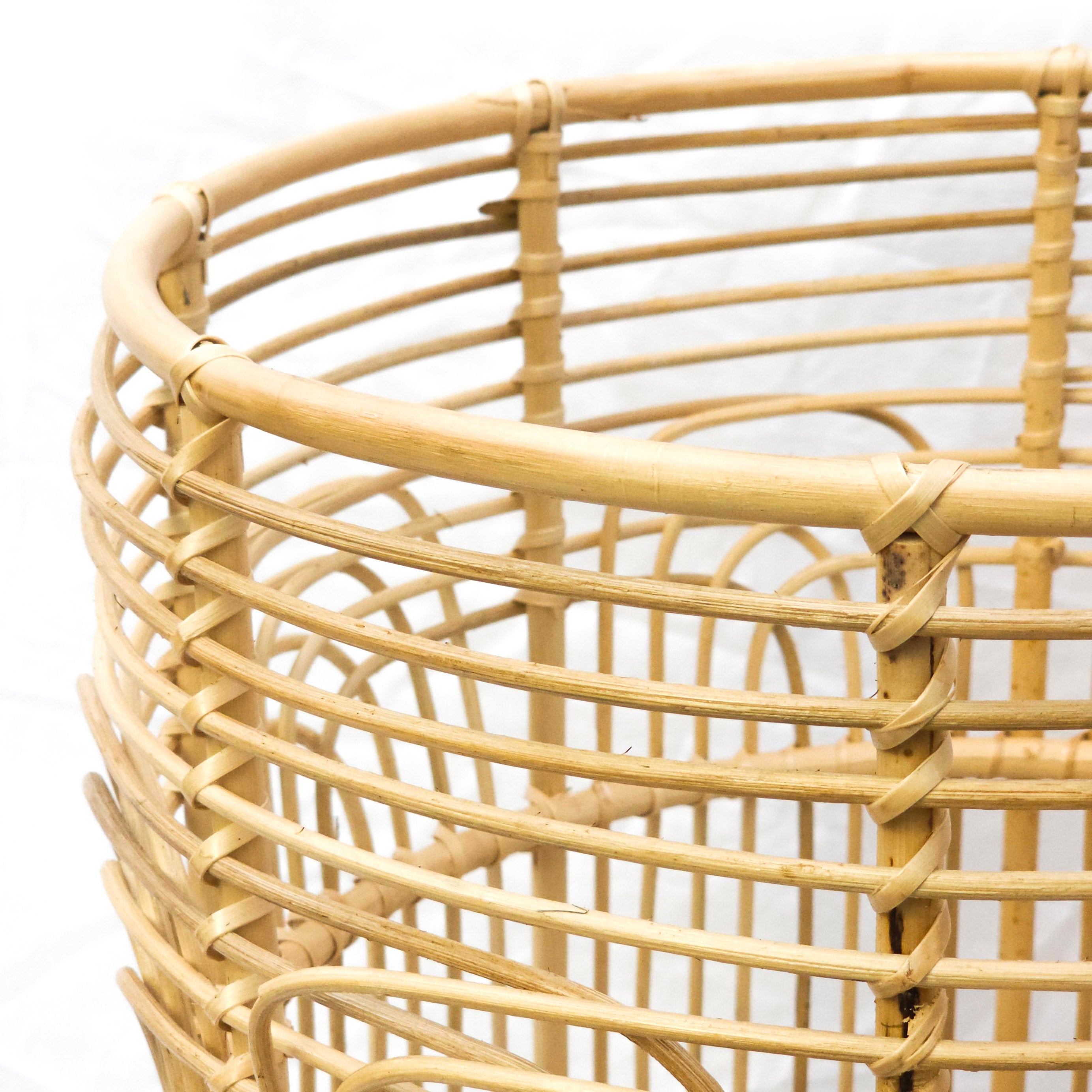 Rattan Sepet Küçük Kahverengi