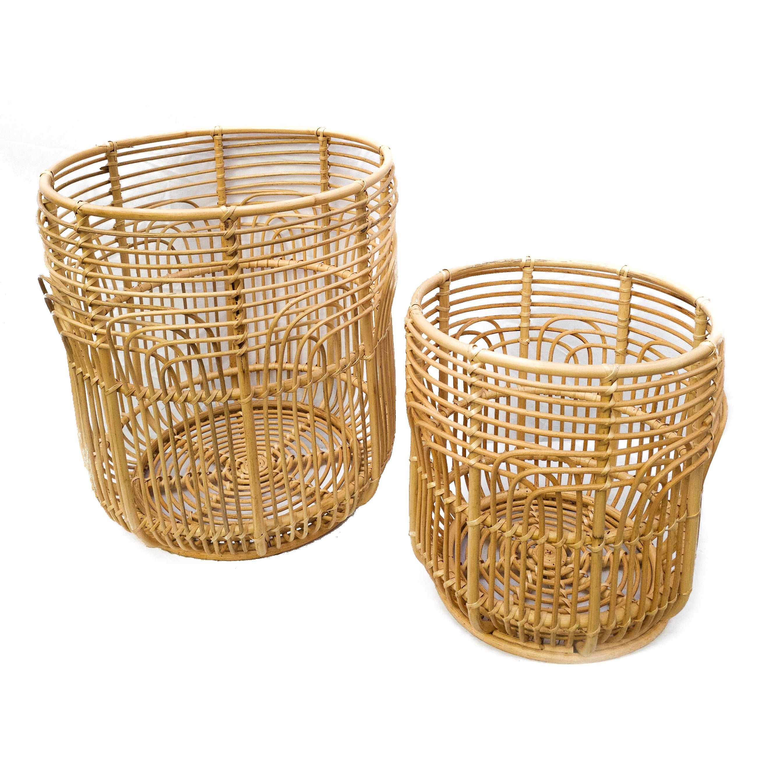 Rattan Sepet Küçük Kahverengi