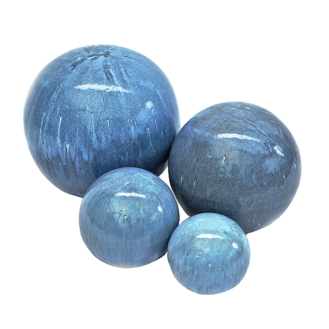 Seramik Dekoratif Top M Mavi