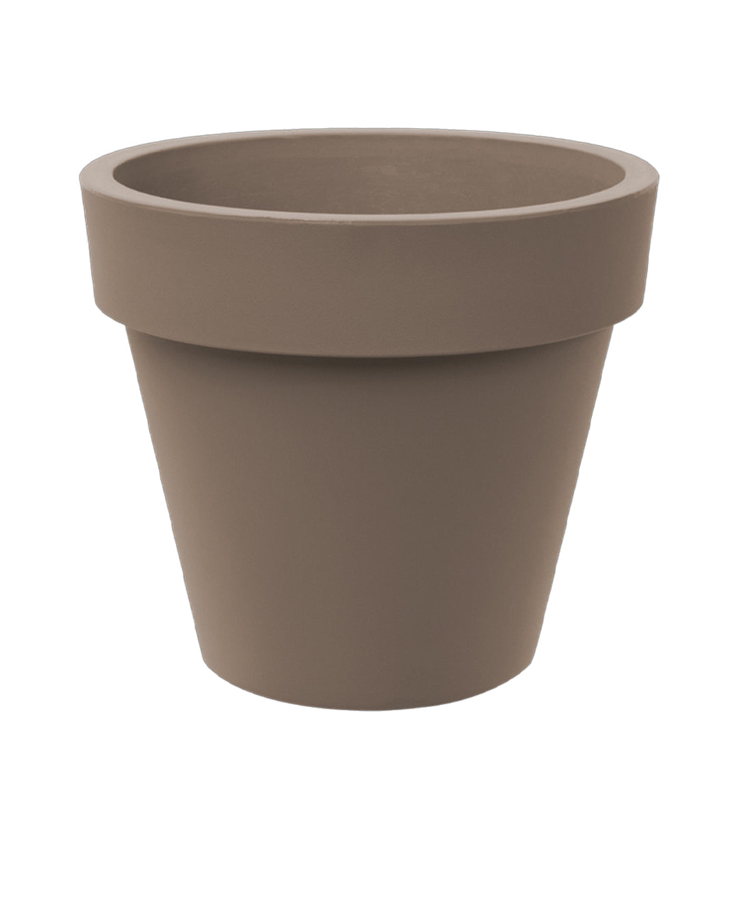 Standart One 120 Büyük Plastik Saksı Kapuçino