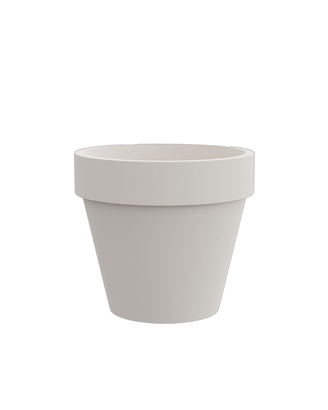 Standart One 50 Plastik Saksı Beyaz