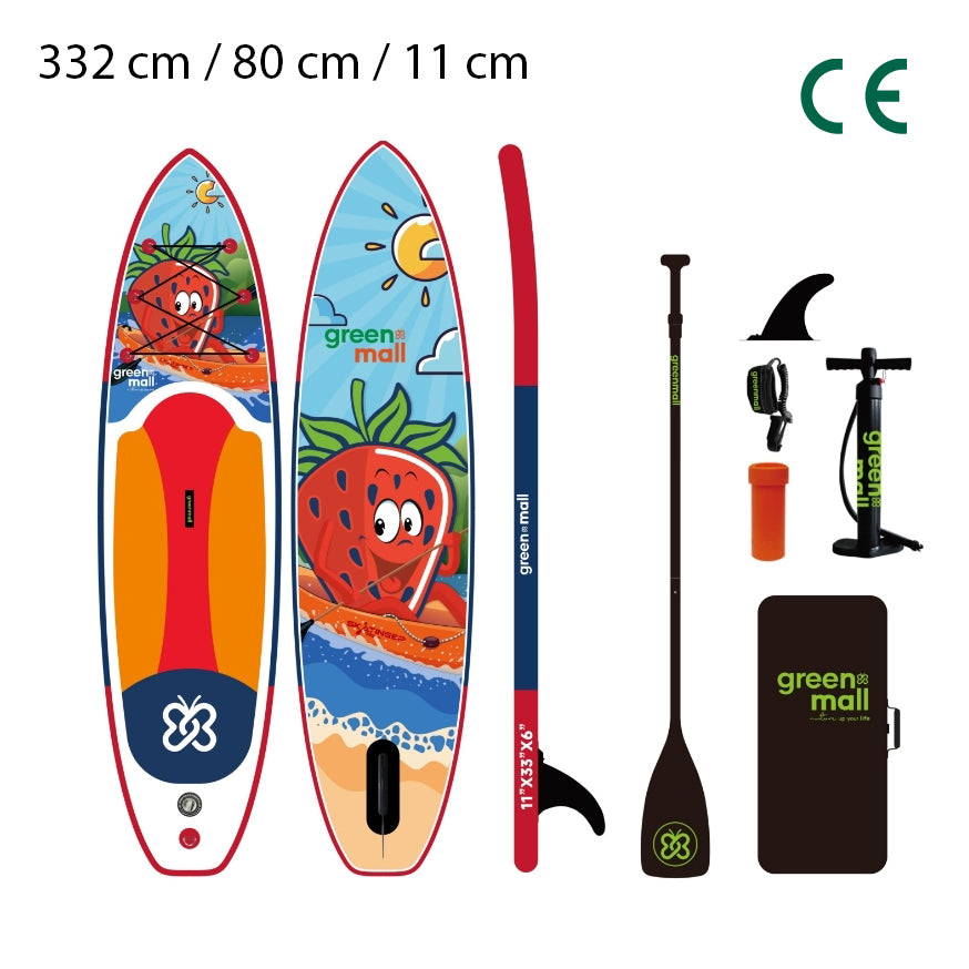Strawberry Paddle Board / Sup Board 335 cm