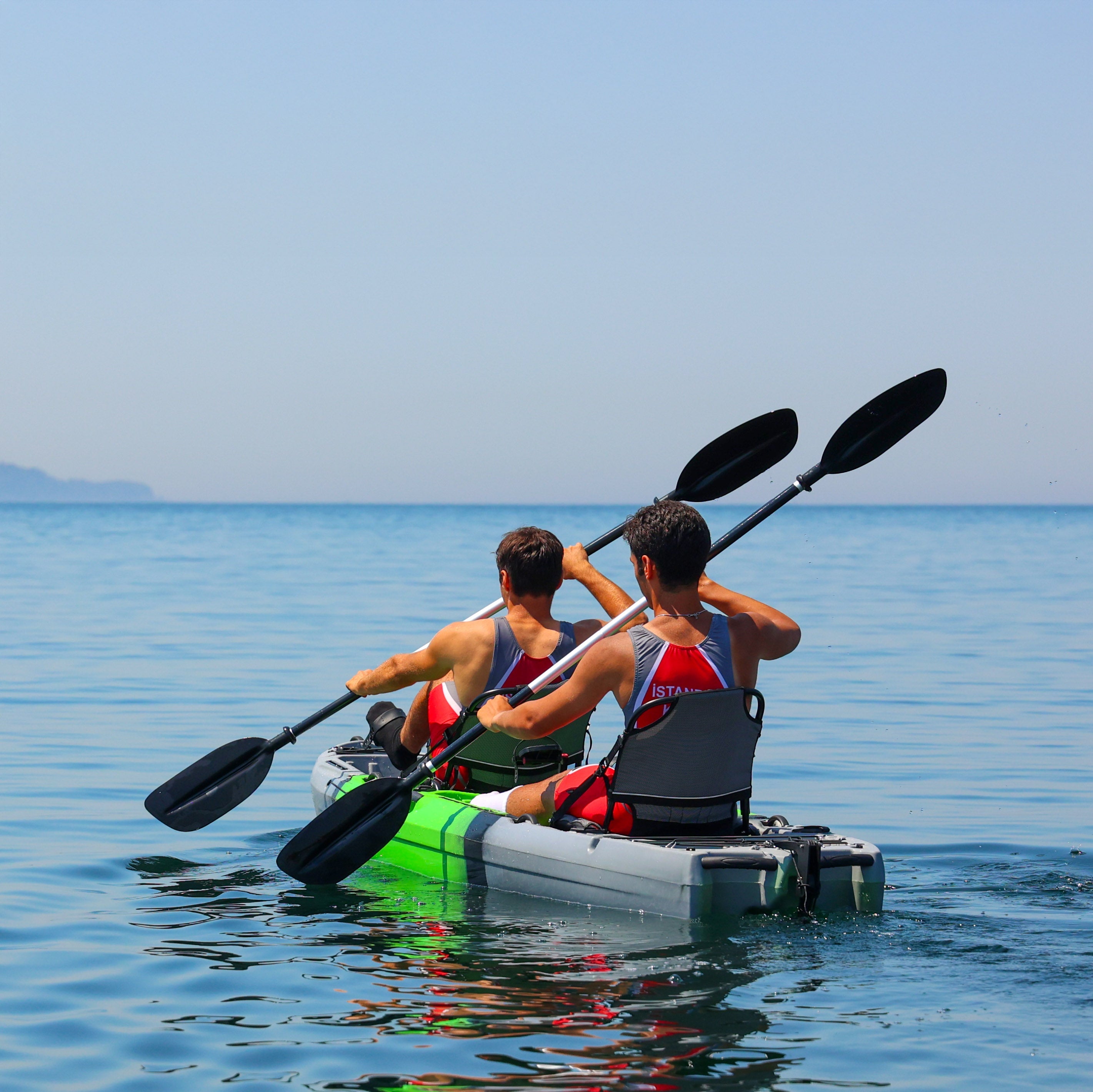 Tango Balıkçı Kanosu Beyaz Gri Siyah