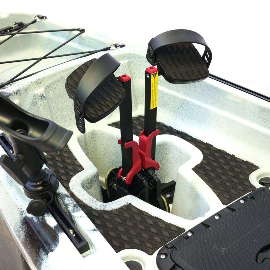 Tango Balıkçı Kanosu Beyaz Gri Siyah