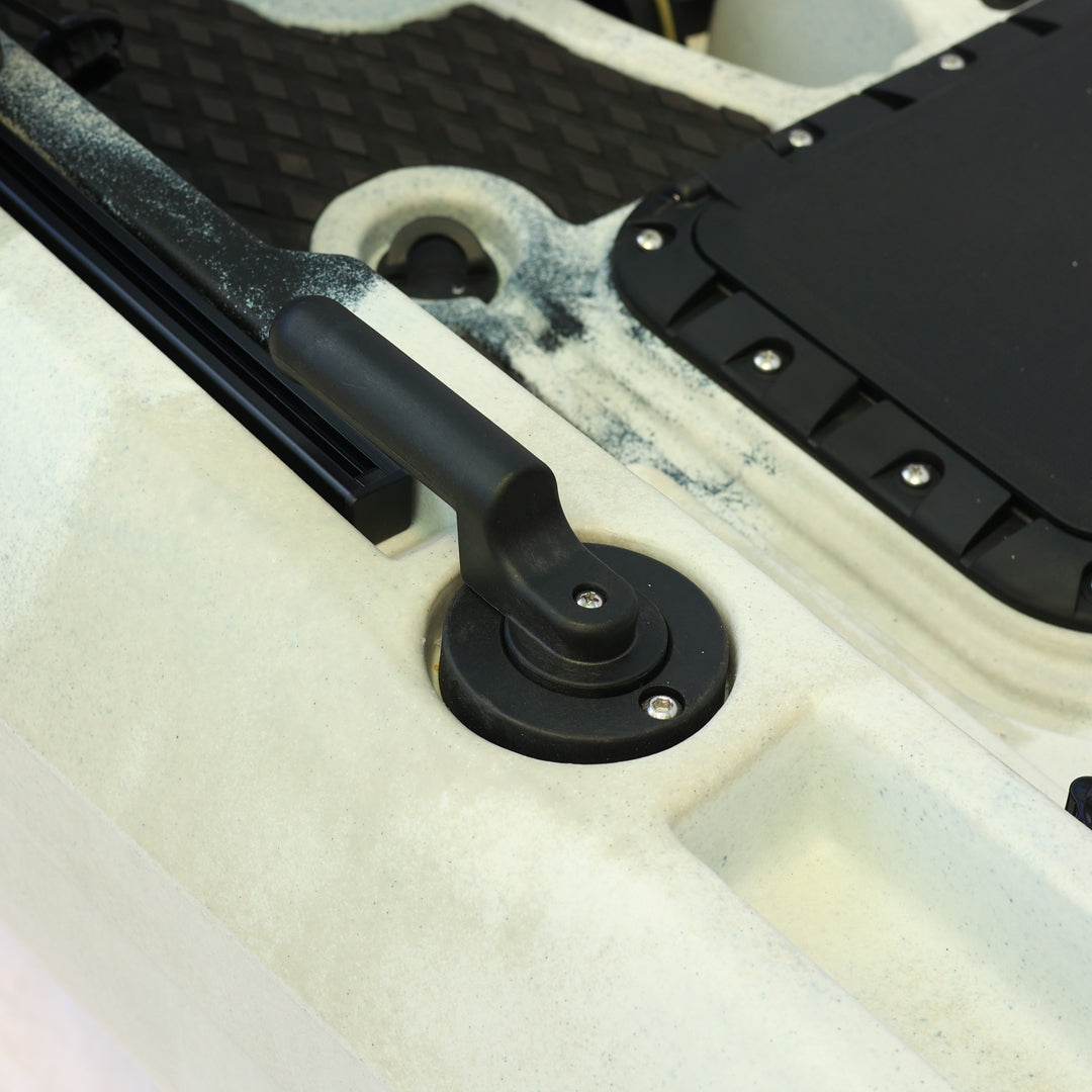 Tango Balıkçı Kanosu Beyaz Gri Siyah