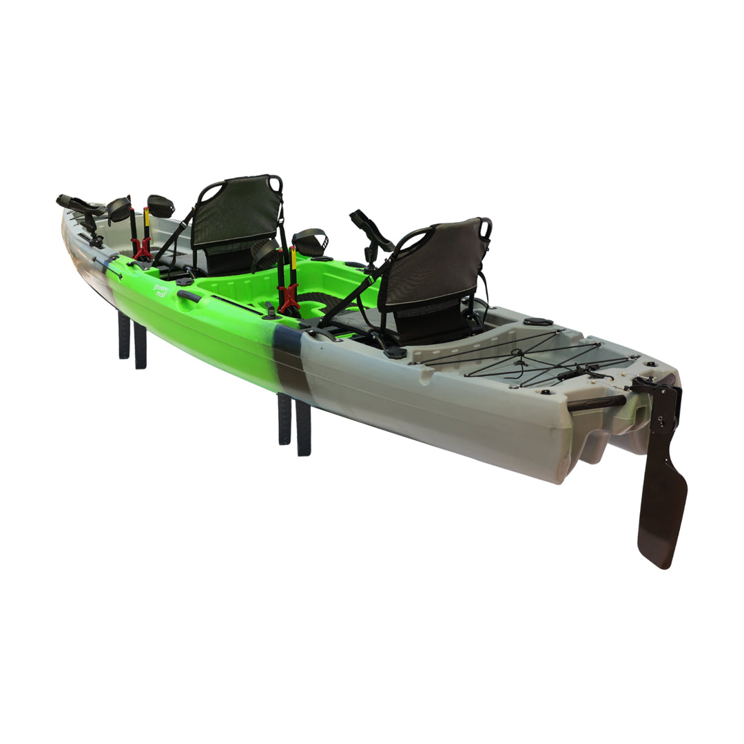 Tango Balıkçı Kanosu Gri Yeşil Siyah