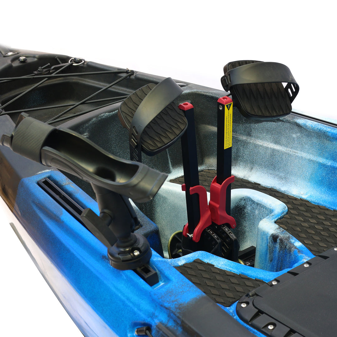 Tango Balıkçı Kanosu Mavi Beyaz Siyah