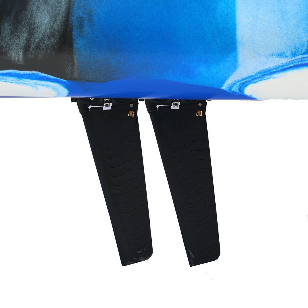 Tango Balıkçı Kanosu Mavi Beyaz Siyah