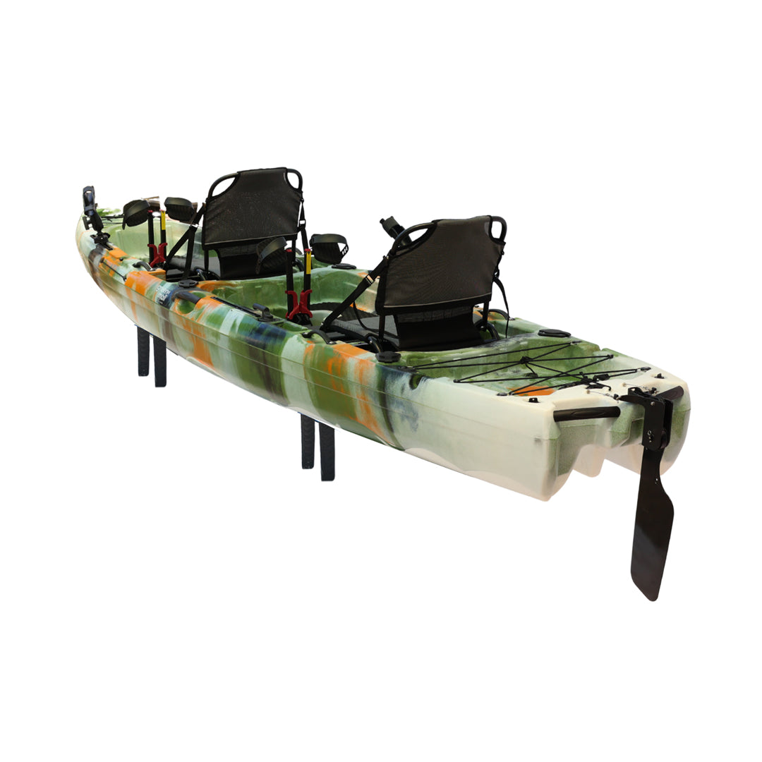 Tango Balıkçı Kanosu Yeşil Beyaz Turuncu