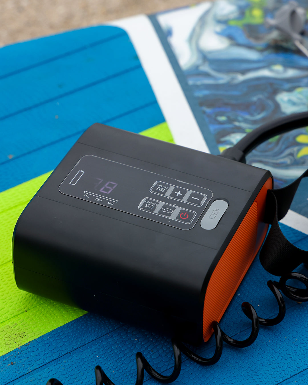 Taşınabilir Şarjlı Şişirme Pompası