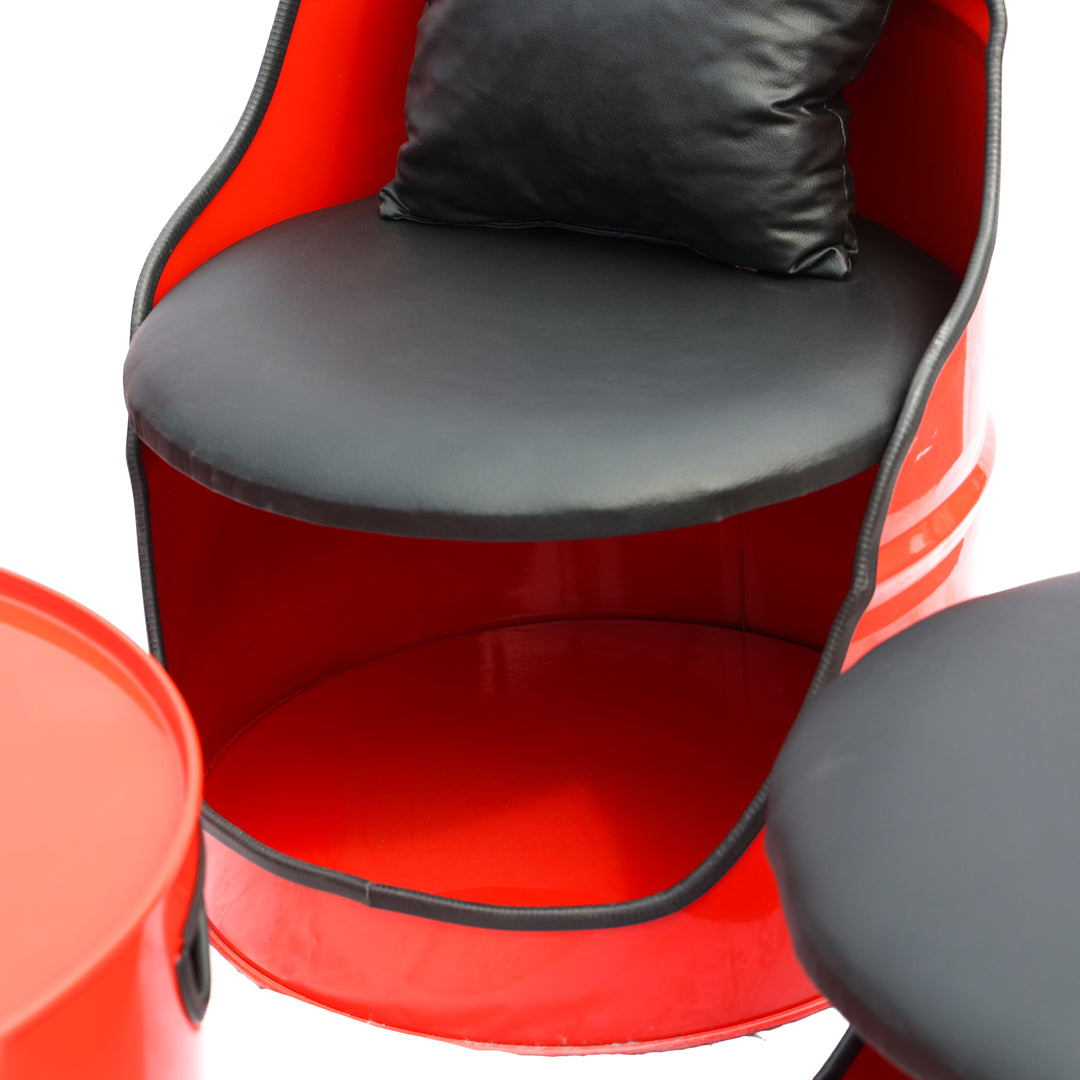 Varil Oturma Grubu Dört Kişilik