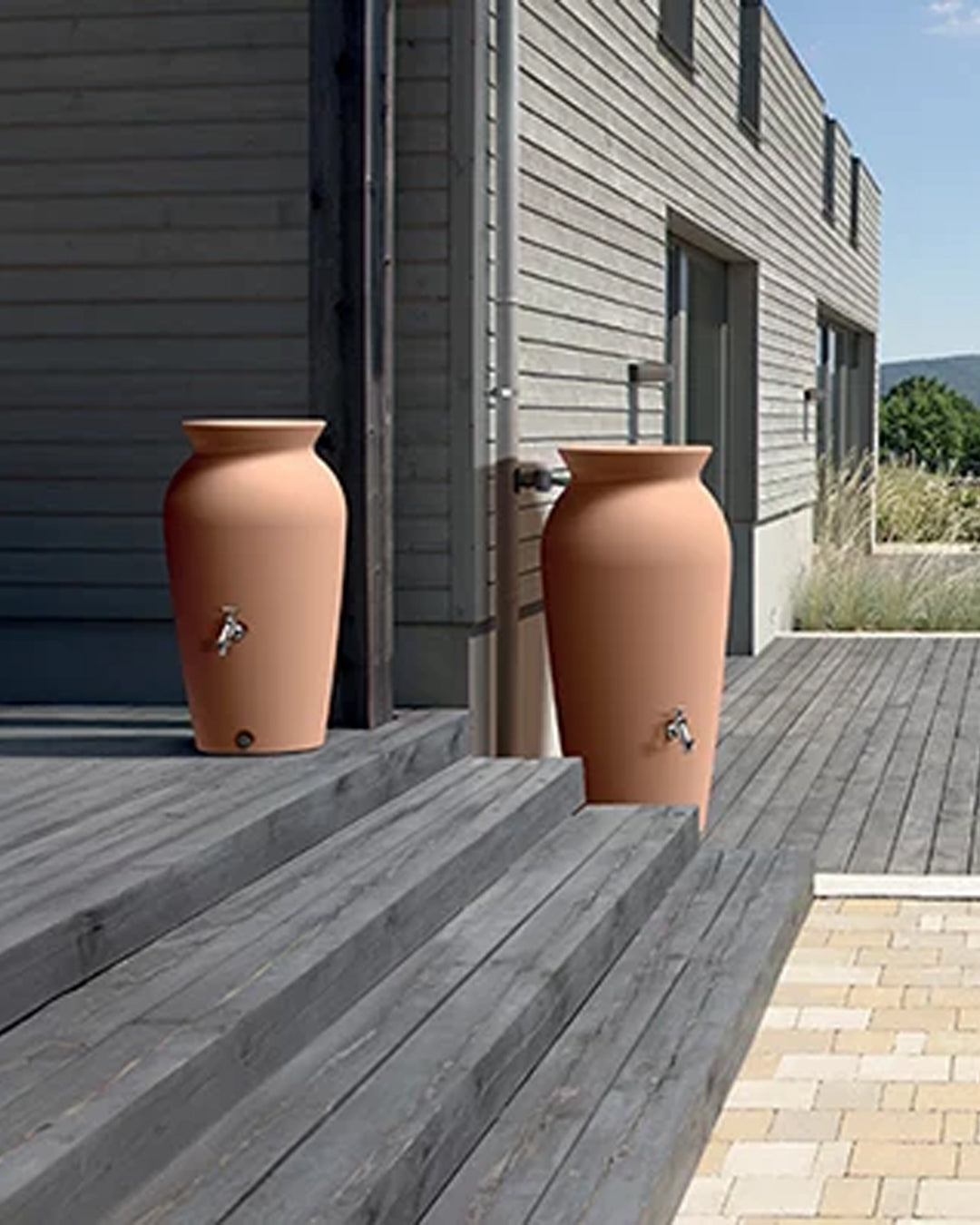 Velcan 230 L Yağmur Suyu Deposu Terracotta