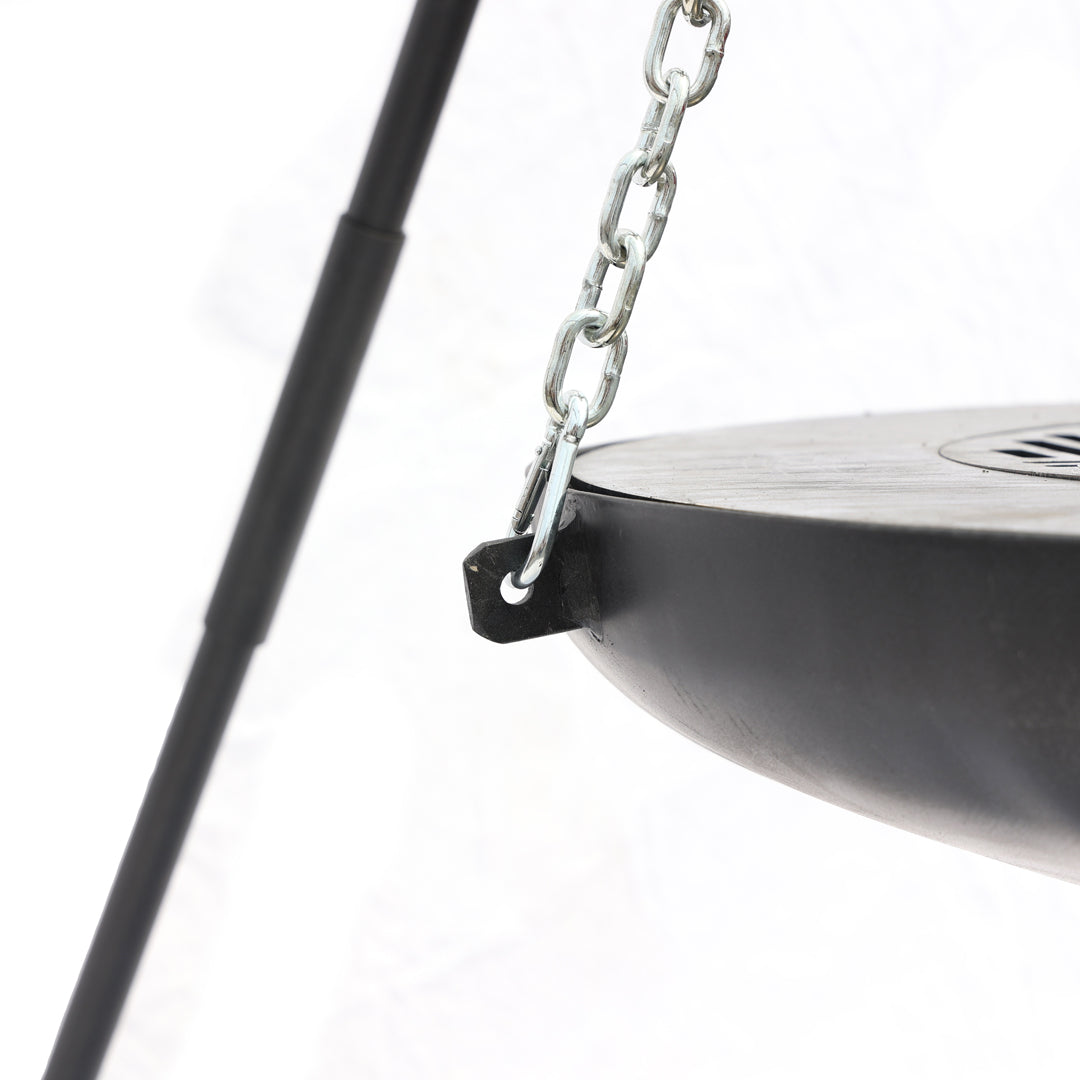 Zincir Askılı Mangal ve Ateş Çukuru