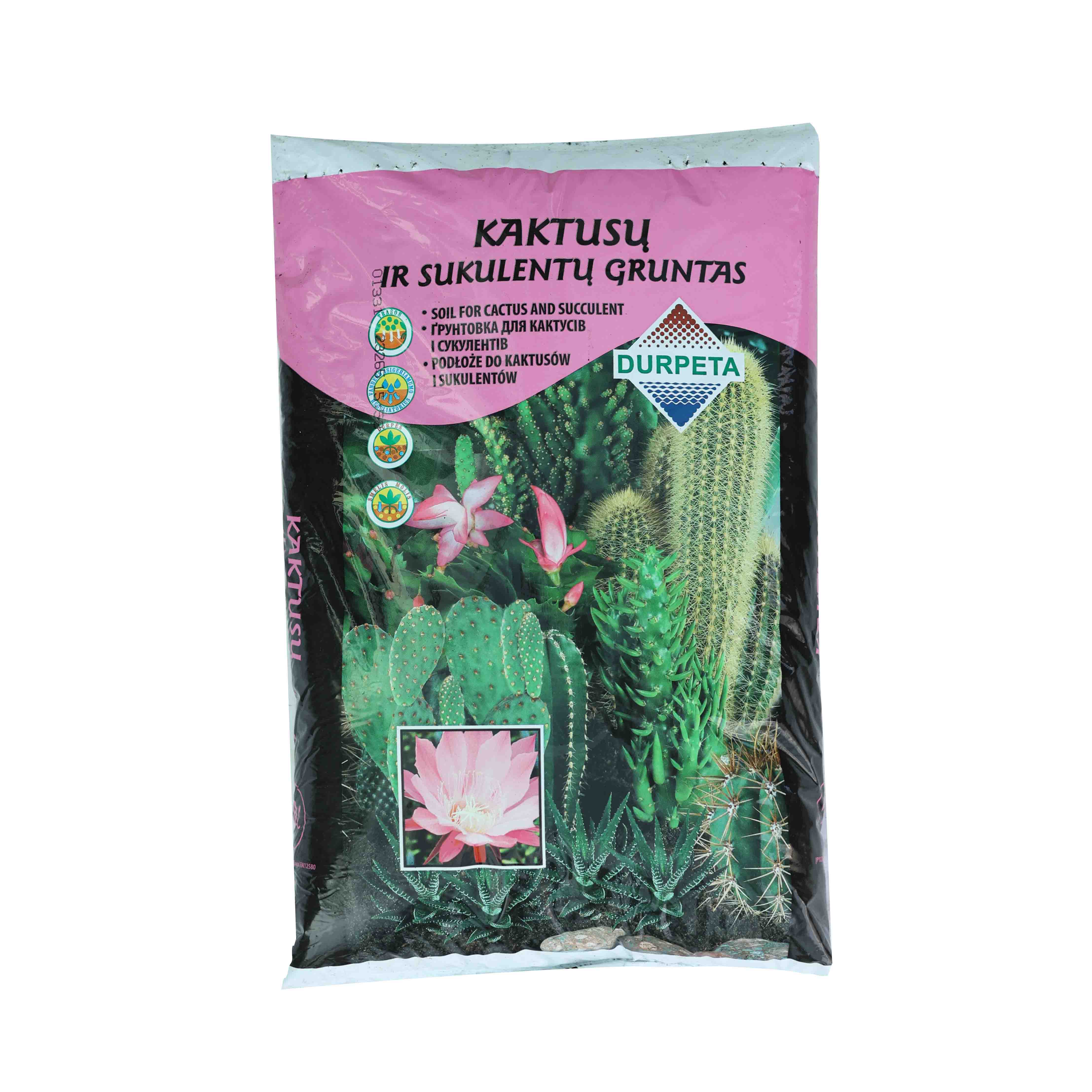 Soil For Cactus  - Kaktüsler için Özel Torf Dikim Karışımı - 10 Litre