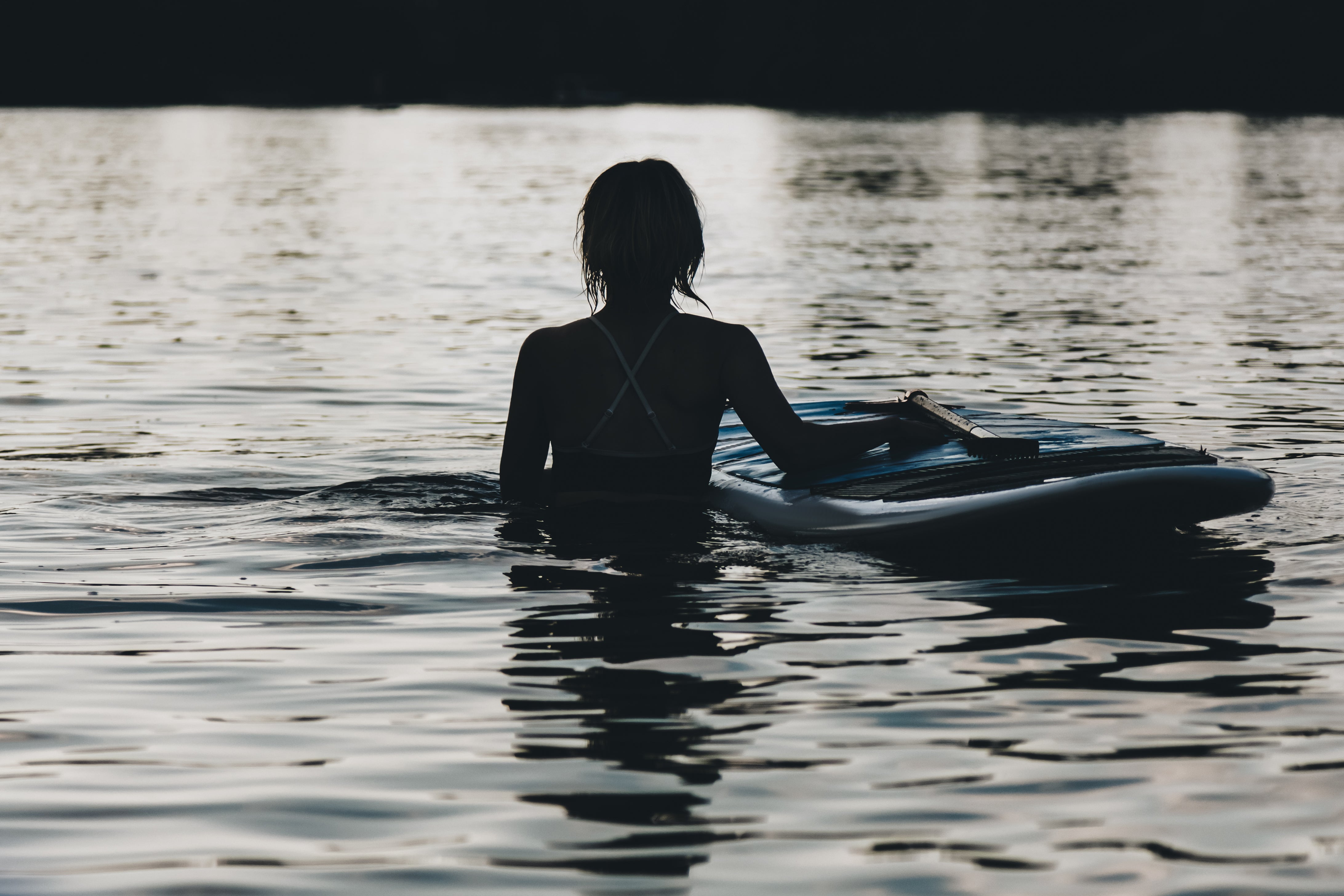 Sup Board ile Denizde Yüzme Keyfi
