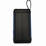 3'ü 1 Arada Solar Powerbank Mavi