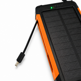 3'ü 1 Arada Solar Powerbank Turuncu