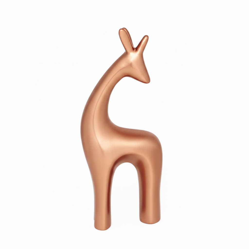 Bakır Dekoratif Zürafa ( Orta Boy )