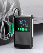 Akü Takviyeli Hava Pompası 12000 mAh batarya 150 PSI powerbank LED lastik şişirme kompresörü