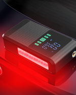 Akü Takviyeli Hava Pompası 12000 mAh batarya 150 PSI powerbank LED lastik şişirme kompresörü
