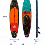 Aloha Metal Şişme SUP Board / Paddle Board 330 cm