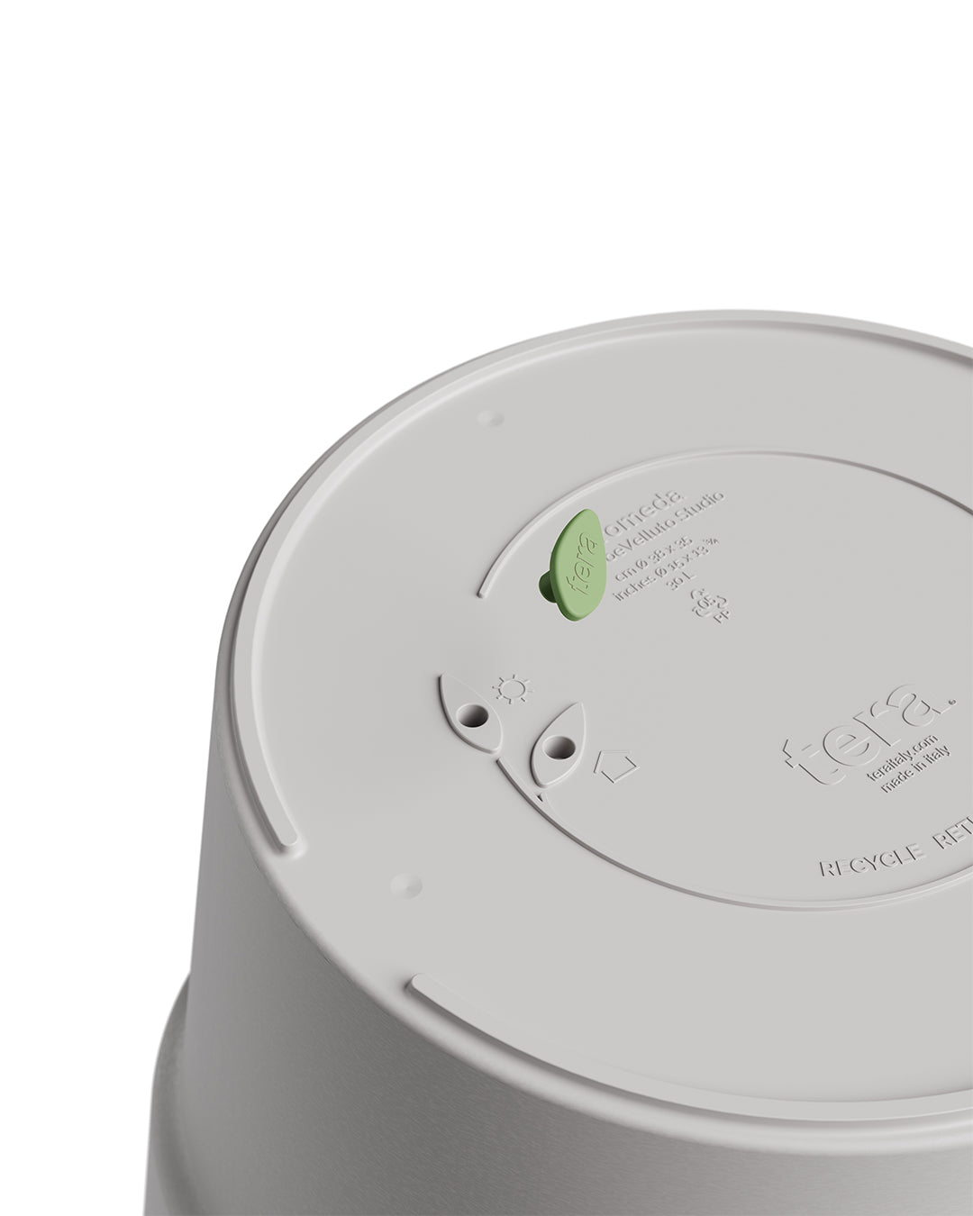 Andromeda 58 Plastik Saksı Koyu Mavi