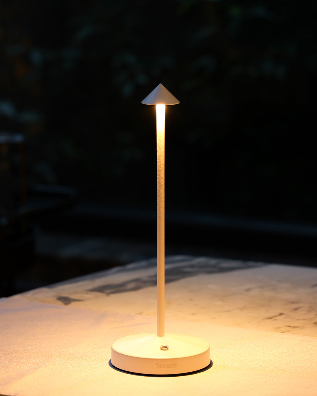 Angelina Kablosuz Masa Lambası Beyaz