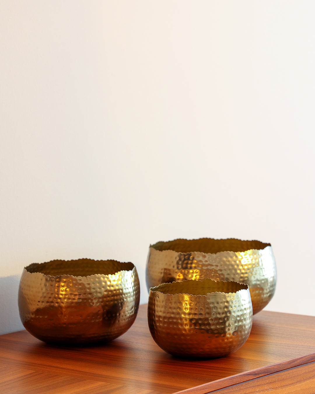 Aurea Metal Saksı Küçük Boy Sarı