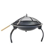 Avalon Bahçe Şöminesi Siyah