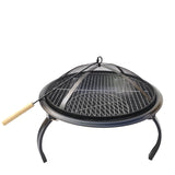 Avalon Bahçe Şöminesi Siyah