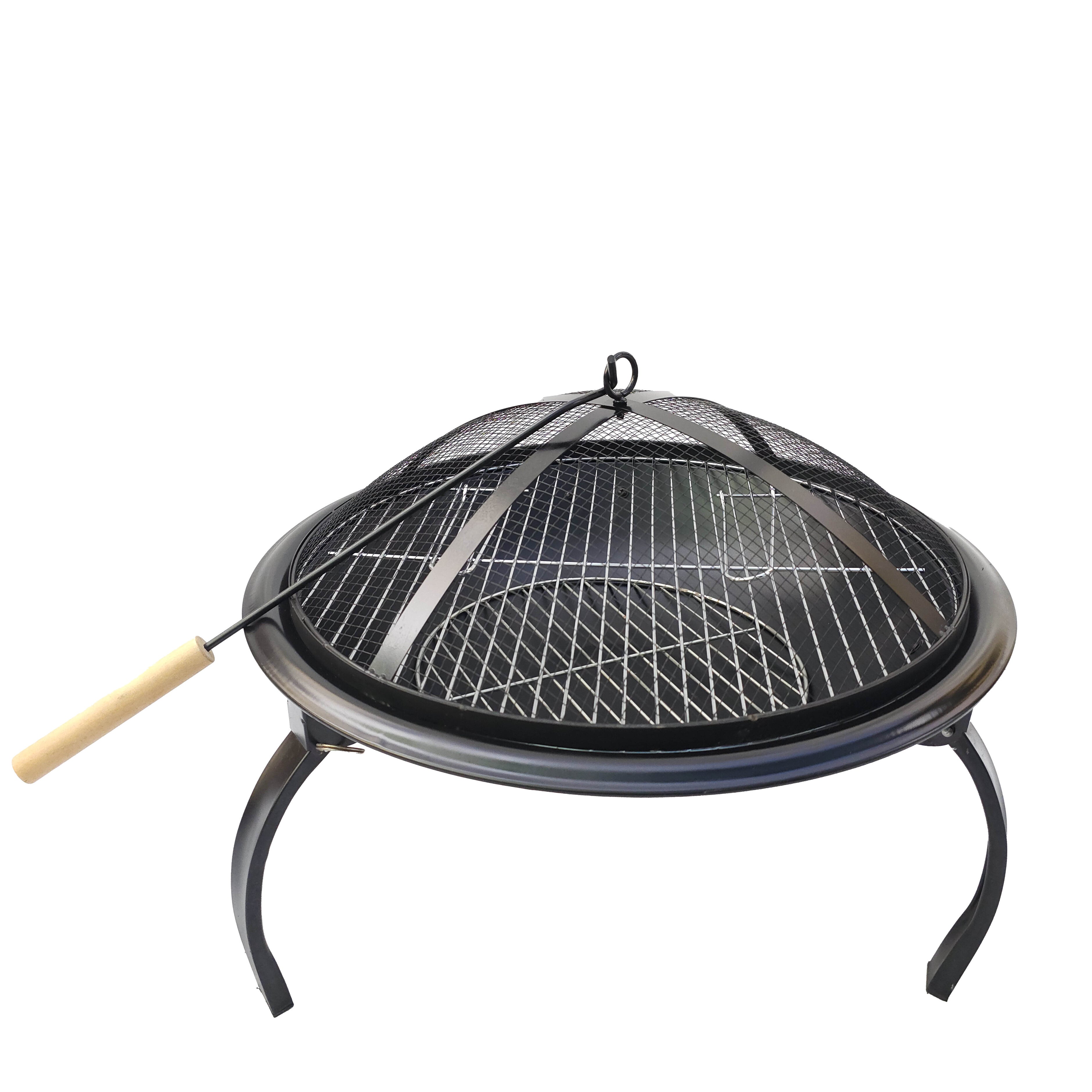 Avalon Bahçe Şöminesi Siyah