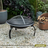 Avalon Bahçe Şöminesi Siyah