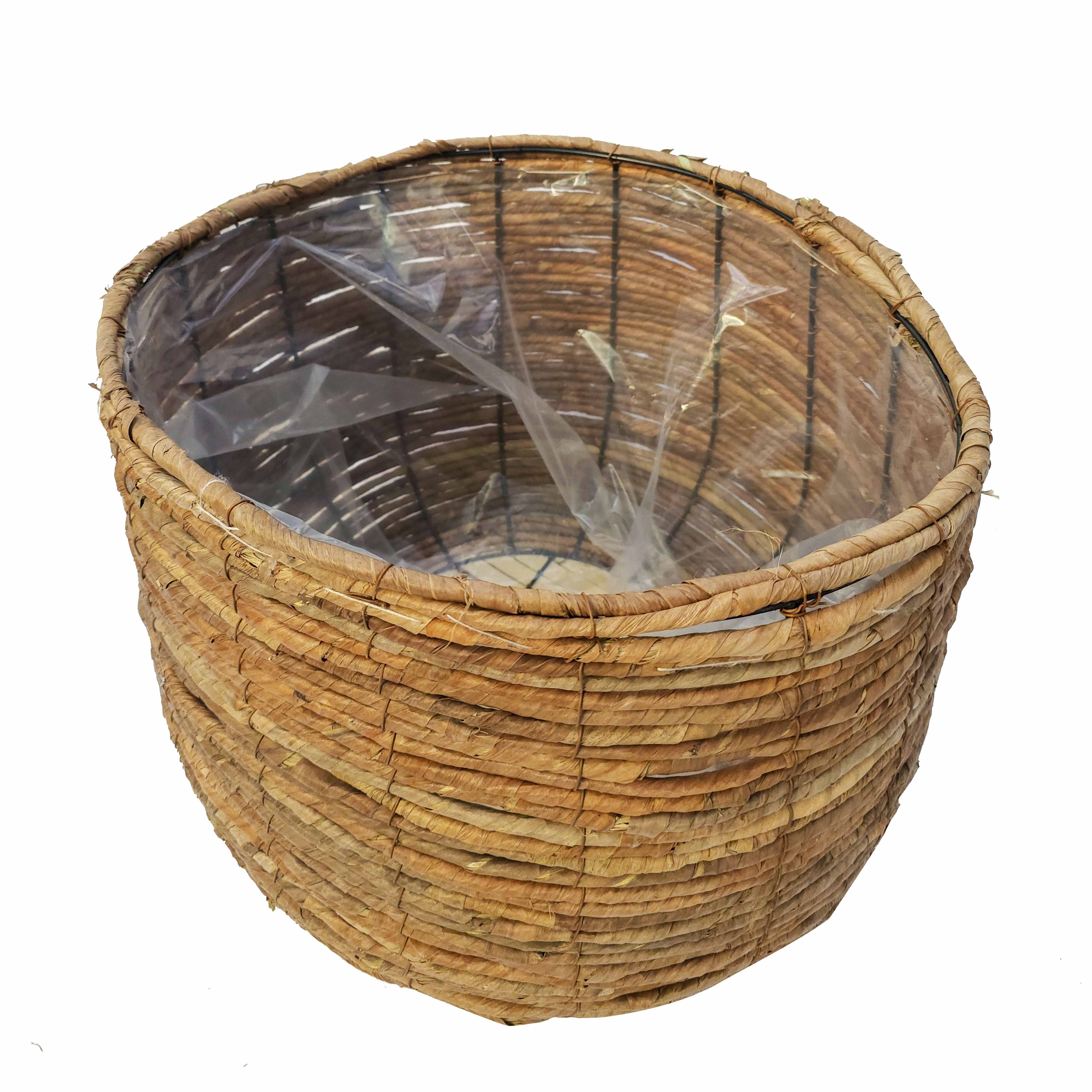 Avalon Hasır Saksı Büyük Boy