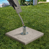 Bahçe Çeşmesi Beton Tabanı - Gri