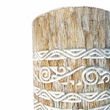 Bali Motifli Palmiye Saksı XL