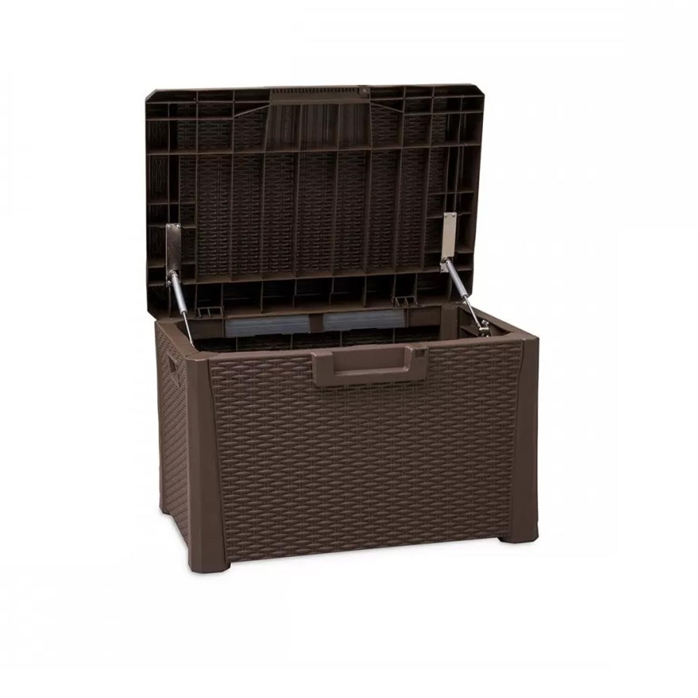 Baule Compact Box Santorini Plus Kahverengi Bahçe Dolabı