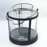 Bekçi Feneri Büyük Boy Siyah