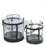 Bekçi Feneri Büyük Boy Siyah