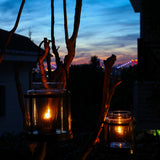 Bekçi Feneri Küçük Boy Siyah