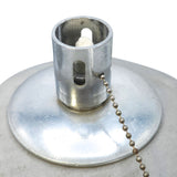 Beton Yuvarlak Mumluk Büyük Boy Gri