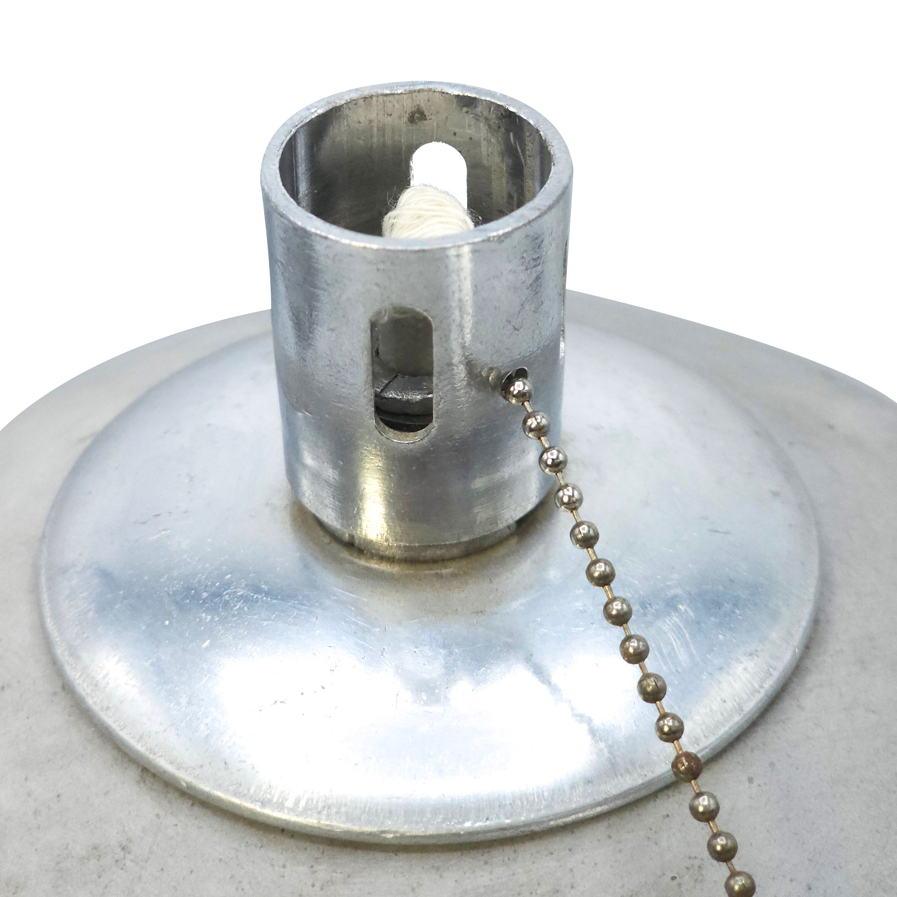 Beton Yuvarlak Mumluk Büyük Boy Gri