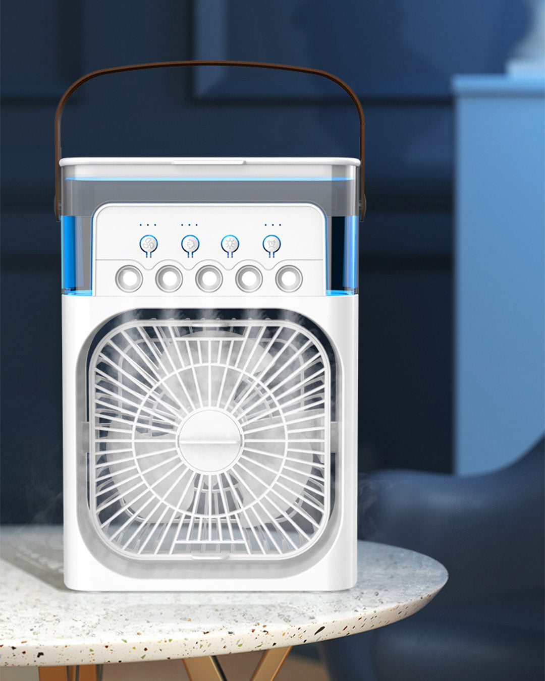 Buzlu Fan Beyaz