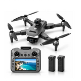 HARVOX C29S GPS 4K kameralı katlanabilir drone, 360° engel kaçınma ve 4,5 inç LCD ekranlı kumanda