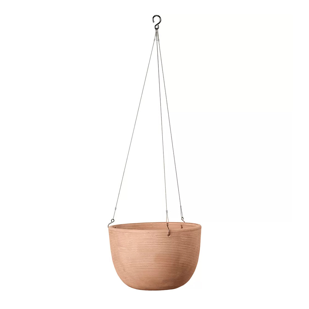 Ciotola America Sospesa White Toprak Saksı Terracota