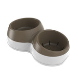 Ciotolotto Büyük Boy Mama ve Su Kabı Kahverengi
