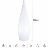 Classy C120 Kablosuz RGB LED Lambader