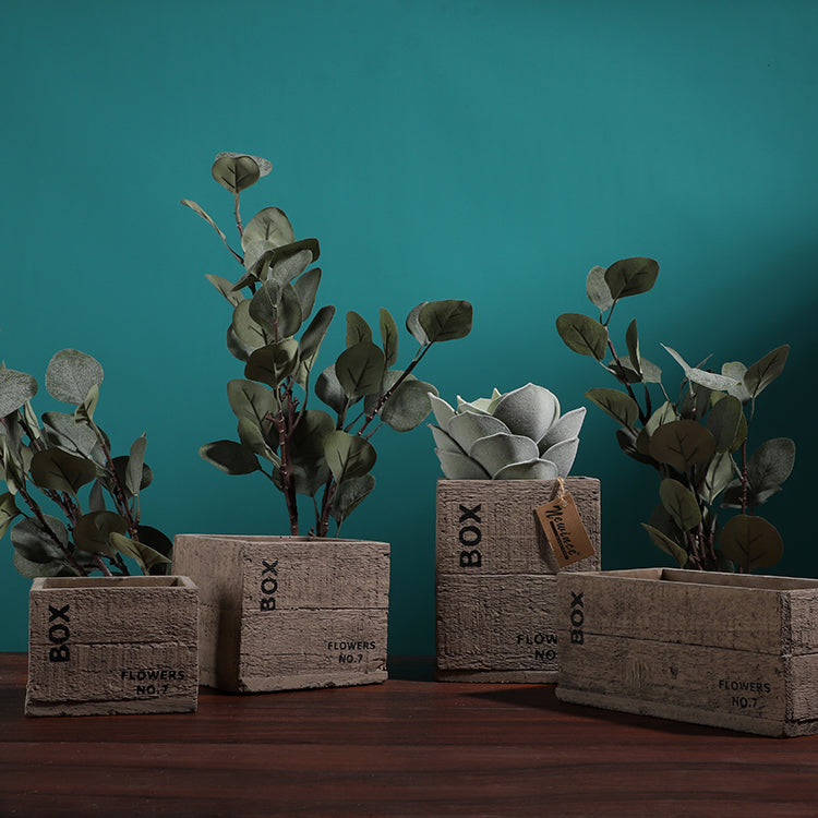 Clota Saksı 1 Kahverengi