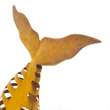 Corten Balık Heykel