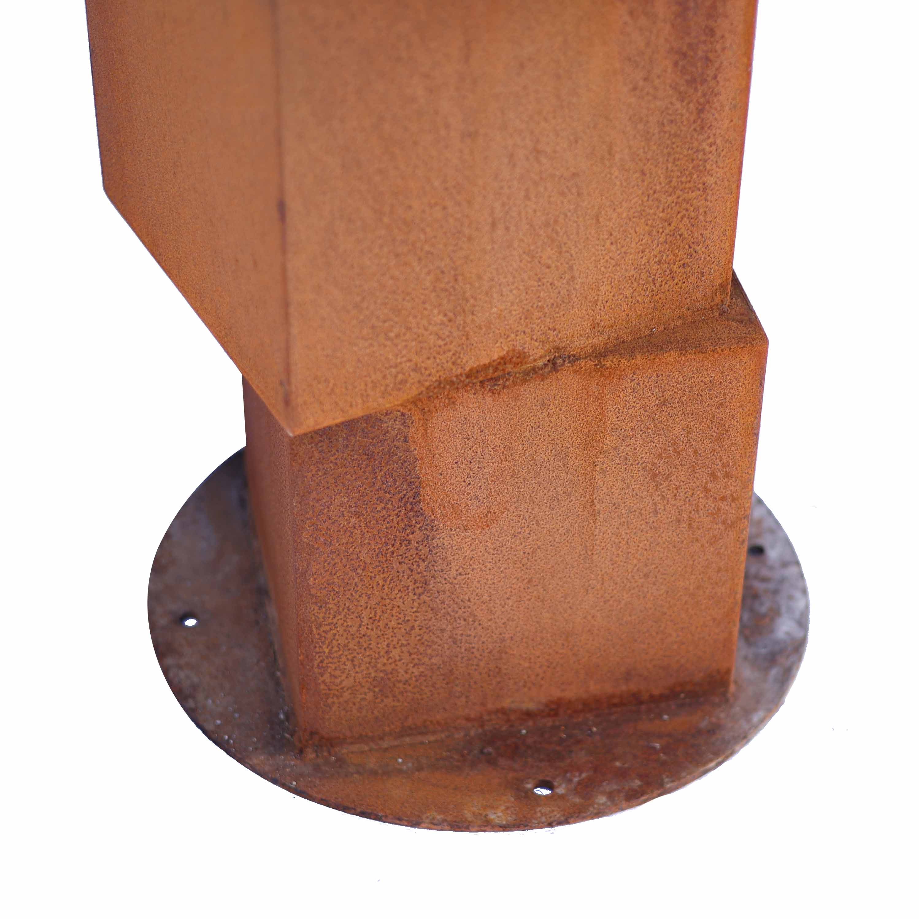 Corten Küp Heykel