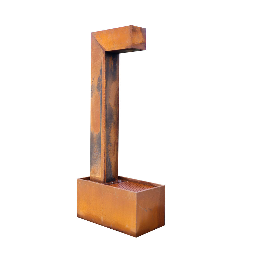 Corten Tekli Su Perdesi